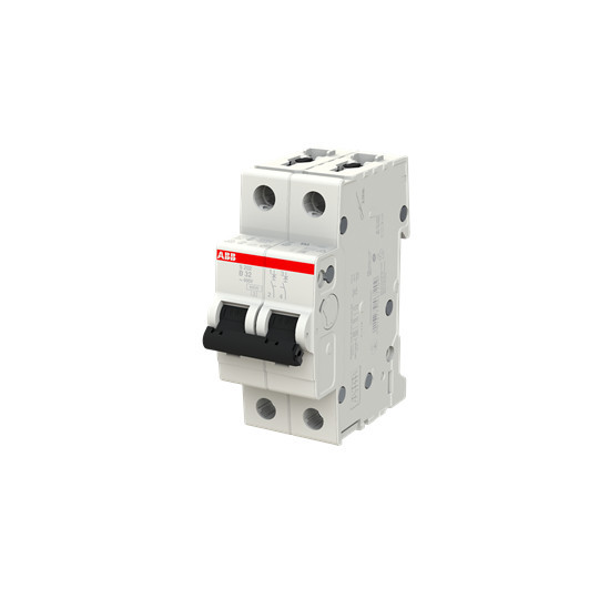 ABB S202-B32 Sicherungsautomat B-Char., 6 kA, 32 A, 2P, Made in Germany