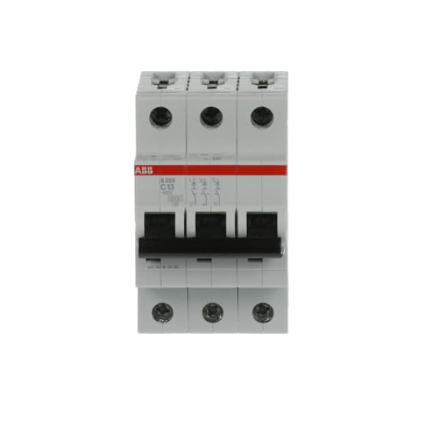 ABB S203-C13 Sicherungsautomat C-Char., 6 kA, 13 A, 3P, Made in Germany