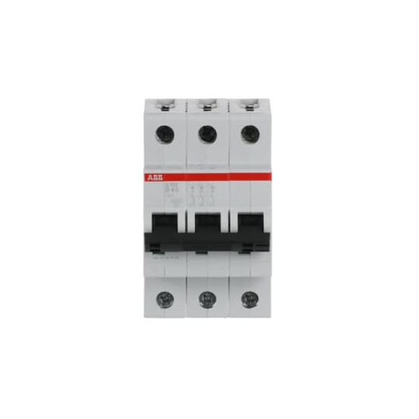 ABB S203-B40 Sicherungsautomat B-Char., 6 kA, 40 A, 3P, Made in Germany