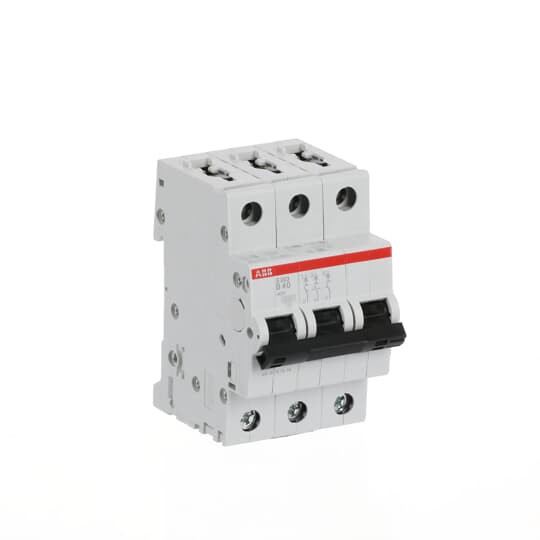ABB S203-B40 Sicherungsautomat B-Char., 6 kA, 40 A, 3P, Made in Germany