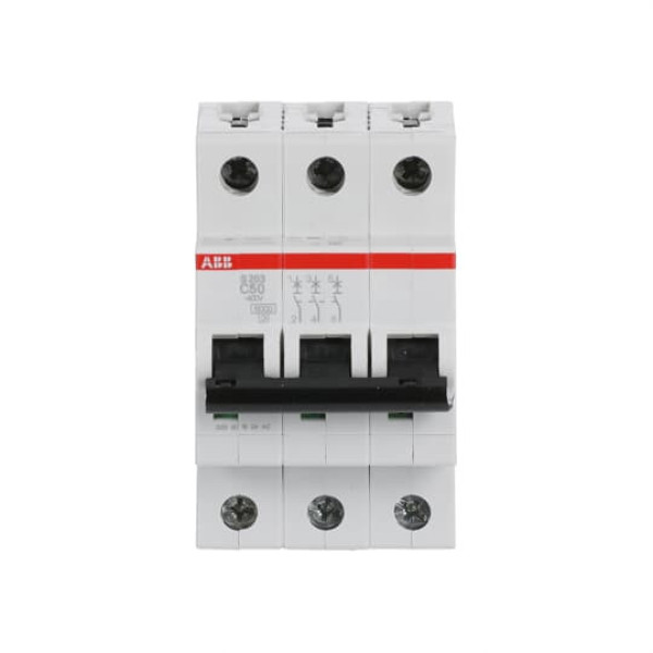 ABB S203-C50 Sicherungsautomat C-Char., 6 kA, 50 A, 3P, Made in Germany