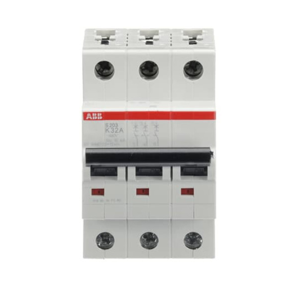 ABB S203-K32 Sicherungsautomat K-Char., 6 kA, 32 A, 3P, Made in Germany