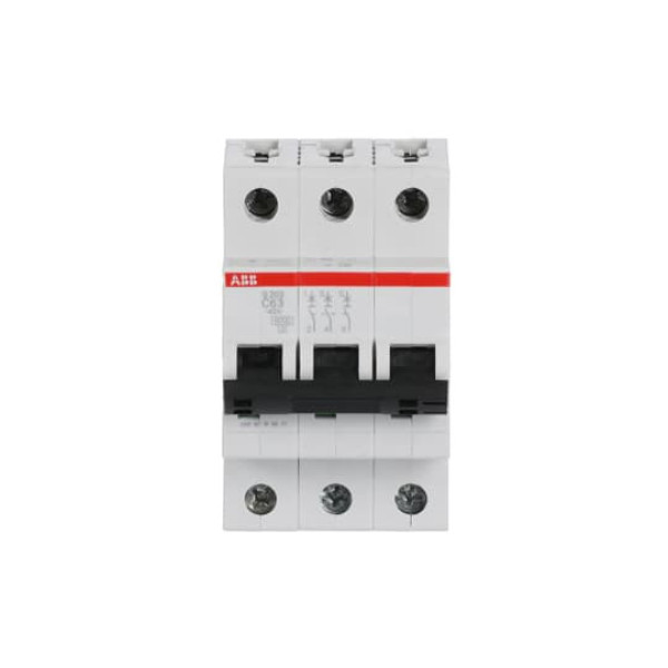 ABB S203-C63 Sicherungsautomat C-Char., 6 kA, 63 A, 3P, Made in Germany