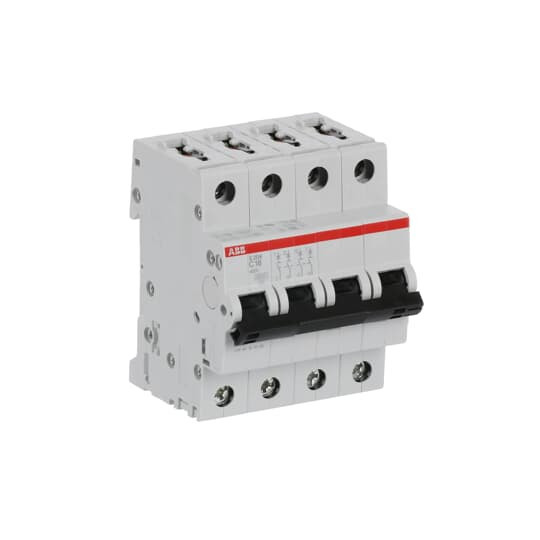 ABB S204-C16 Sicherungsautomat C-Char., 6 kA, 16 A, 4P, Made in Germany