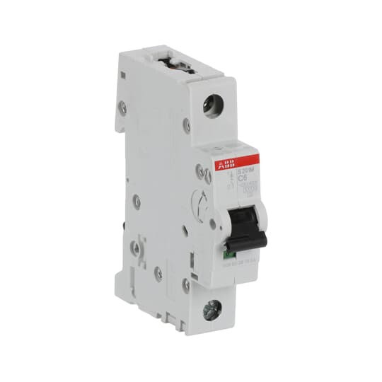ABB S201M-C6 Sicherungsautomat C-Char., 10 kA, 6 A, 1P, Made in Germany