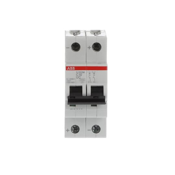 ABB S202M-C10UC Sicherungsautomat C-Char., 10 kA, 10 A, 2P, Made in Germany