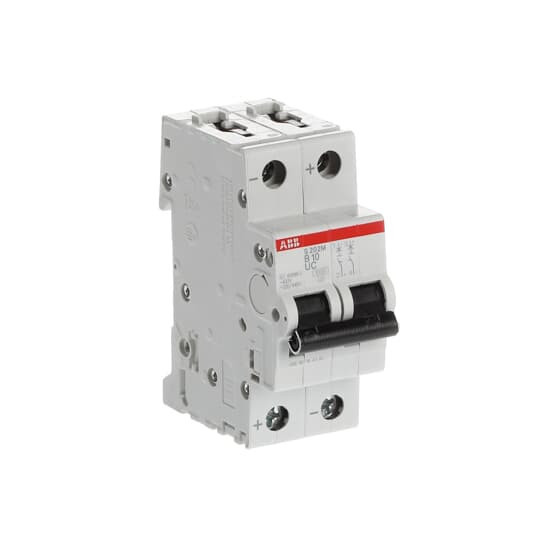 ABB S202M-B10UC Sicherungsautomat B-Char., 10 kA, 10 A, 2P, Made in Germany