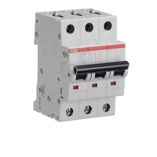 ABB S203M-C25 Sicherungsautomat C-Char., 10 kA, 25 A, 3P, Made in Germany