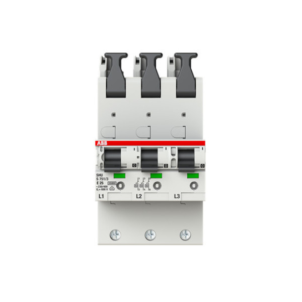 ABB S751/3-E25 sel. Haupt-LS SHU E-Char.,25kA,25A,3x1P