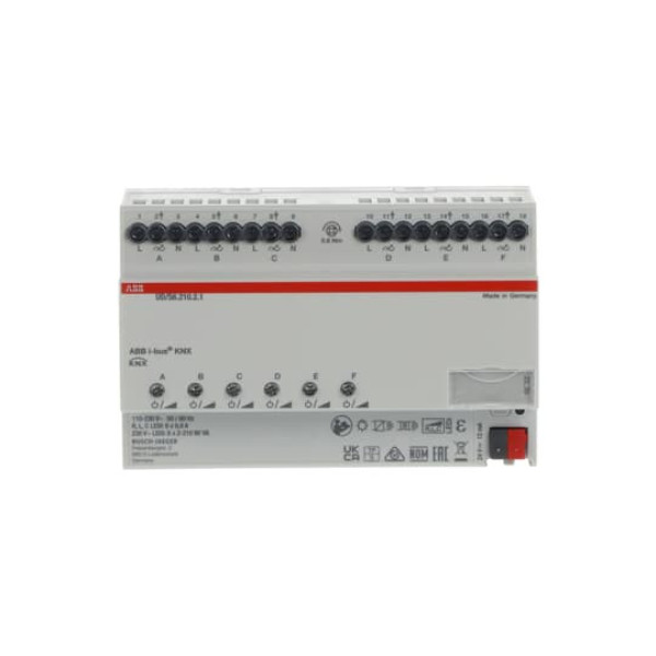 ABB UD/S6.210.2.1 LED-Dimmer, 6fach, 210 W/VA, REG, Made in Germany