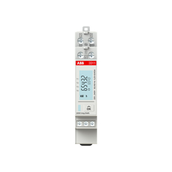ABB D11 15-M 40 Wechselstromzähler 40A, MID, 1DO+1DI