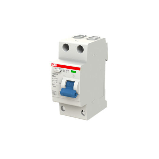 ABB FX202A-40/0,03 FI-Schutzschalter 2P,Typ A,40A,30mA FlexLine Push-in Technologie
