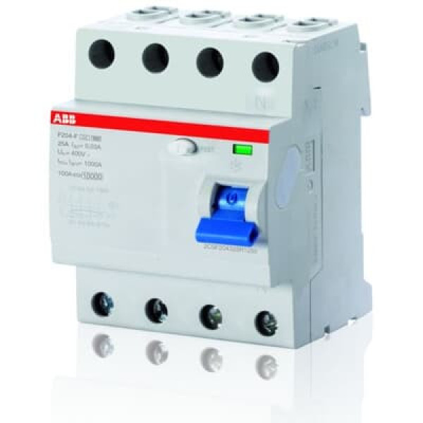 ABB F204F-63/0,03 FI-Schalter 4P, Type F, 63A, 30mA