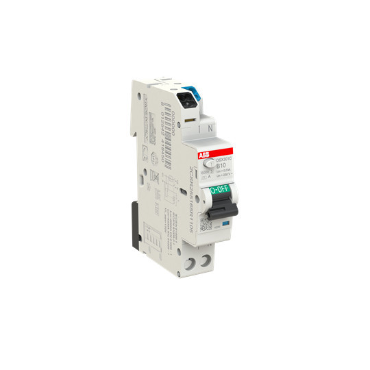 ABB DSX301CA-B10/0,03 FI/LS-Schalter, 1 TE 6kA, 1P+N, Typ A, B10, 30mA