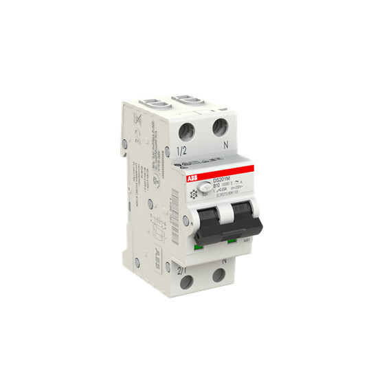 ABB DS201MA-B10/0,03 FI/LS-Schalter 10kA, 1P+N, Typ A, B 10, 30mA