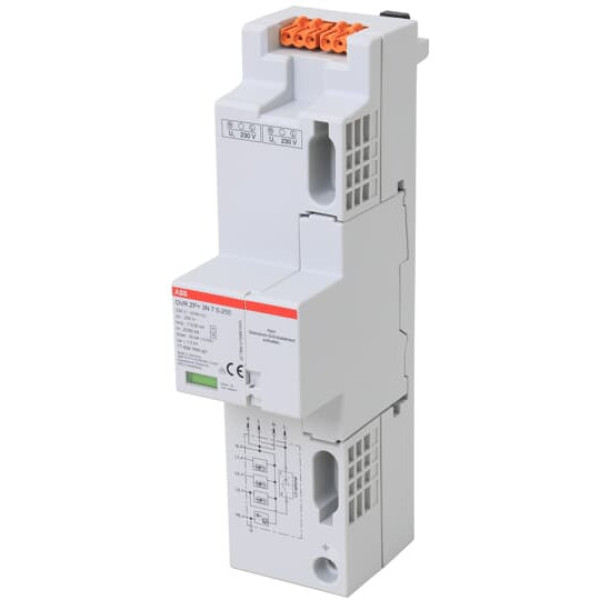 ABB OVR ZP+ 3N 7.5-255 SPD T1+2+3, 4p TT/TNS, 7.5/30kA ohne Sicherungsautomat, Made in Germany