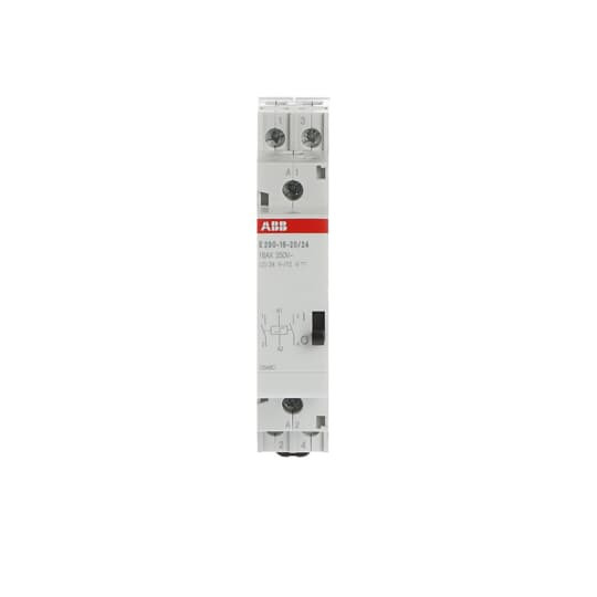 ABB E290-16-20/24 Stromstoßschalter Spule 24 VAC/ 12 VDC, 16 A, 2 NO