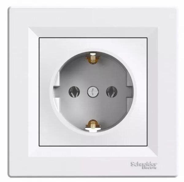 SOIXX Aufsteckrahmen für Steckdosen Schneider Electric Asfora Gelb Modernes Design ohne Demontage