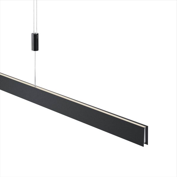 Hell Delta LED Pendelleuchte 3-fach Warmweiss Dimmbar Schwarz 20504/1-06