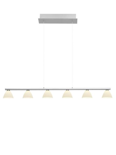Hell Mona LED Pendelleuchte Warmweiss Dimmbar stufenlos höhenverstellbar Nickel 20571/6-92