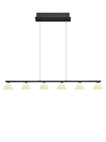 Hell Mona Pendelleuchte G9 5-fach Schwarz 20575/6-06