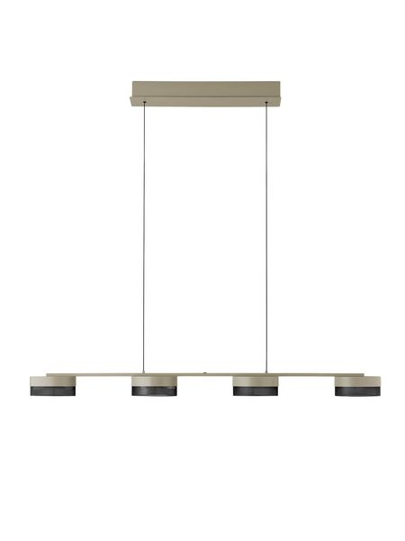 Hell Mesh LED Pendelleuchte Warmweiss Dimmbar stufenlos höhenverstellbar Sand 20619/4-13