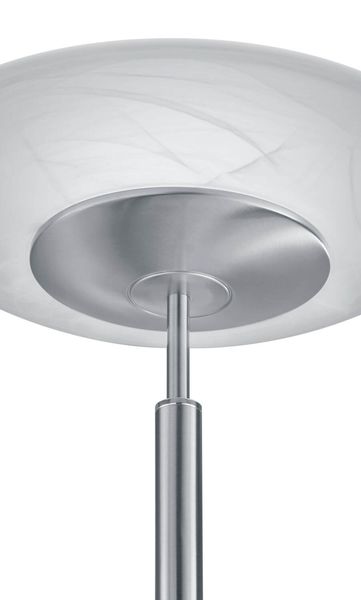 Hell Findus LED Stehleuchte 4-fach Warmweiss Dimmbar 182cm Nickel 60483/2-92