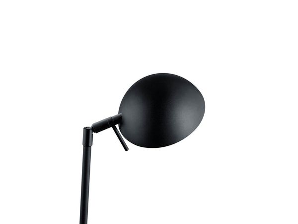 Hell Samy LED Stehleuchte Warmweiss Dimmbar 130cm Kugelgelenk Schwarz 60491/2-06
