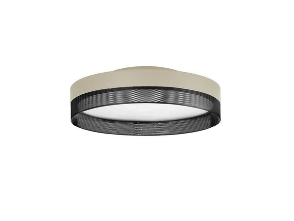 Hell Mesh LED Deckenleuchte 5-fach Warmweiss Dimmbar Sand 70531/1-13
