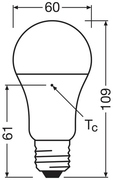 3er-Pack BELLALUX LED Lampe E27 Classic A matt A75 10W 1055lm Warmweiss 2700K wie 75W 4099854546969