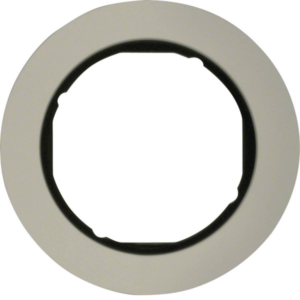 Berker 10112084 Rahmen 1fach Serie R.Classic Alu/schwarz