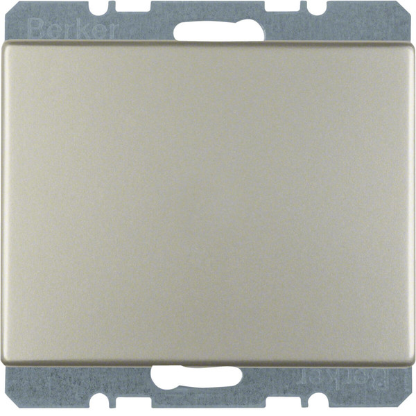 Berker 10457004 Blindverschluss mit Zentralstück K.5 Edelstahl Rostfrei
