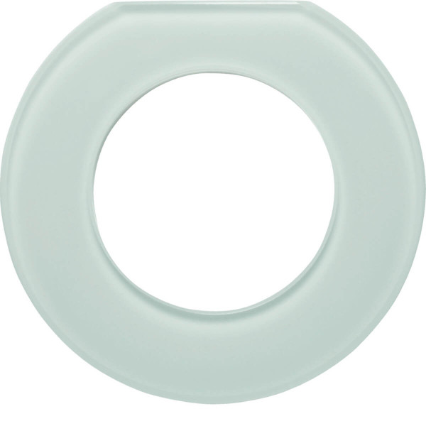 Berker 109219 Glasendrahmen 1fach Serie Glas polarweiß