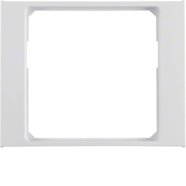 Berker 11087109 Adapterring für Zentralstück 50 x 50 mm K.1 polarweiß. glänzend