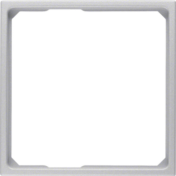 Berker 11091414 Adapterring für Zentralstück 50 x 50 mm S.1/B.3/B.7 alu. matt