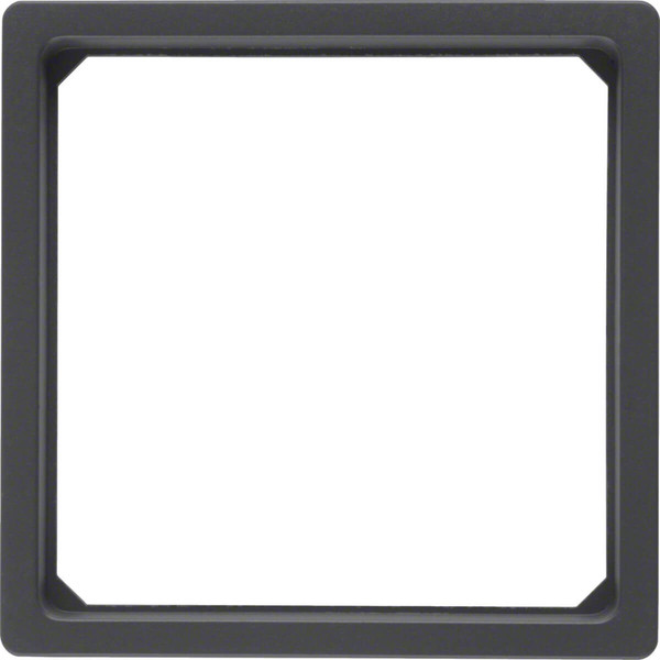 Berker 11096076 Adapterring für Zentralstück 50 x 50 mm Q.x anthrazit. samt
