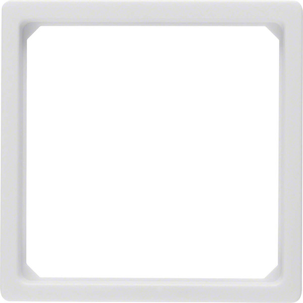Berker 11096079 Adapterring für Zentralstück 50 x 50 mm Q.x polarweiß. samt