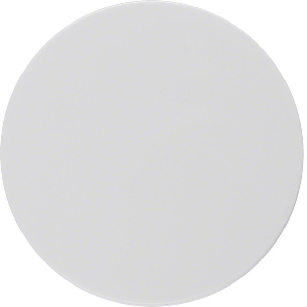Berker 11372089 Zentralstück mit Regulierknopf für Drehdimmer R.1/R.3 polarweiß. glänzend
