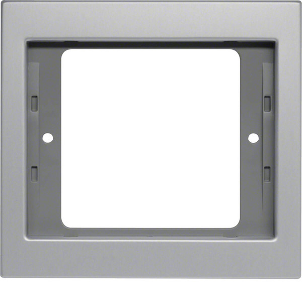 Berker 13137003 Rahmen 1fach. K.5. Alu. Aluminium eloxiert