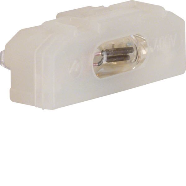 Berker 1600 Glimmaggregat Modul-Einsätze klar transparent