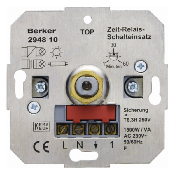 Berker 294810 Zeit-Relais-Schalteinsatz Hauselektronik