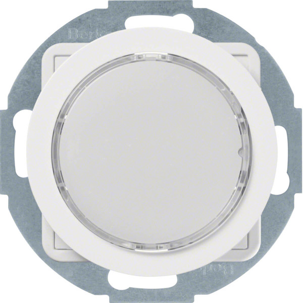 Berker 29522089 LED-Signallicht. rote/grüne Beleuchtung R.1/R.3 polarweiß. glänzend