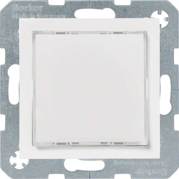 Berker 29528989 LED-Signallicht. rote/grüne Beleuchtung S.1/B.3/B.7 polarweiß. glänzend