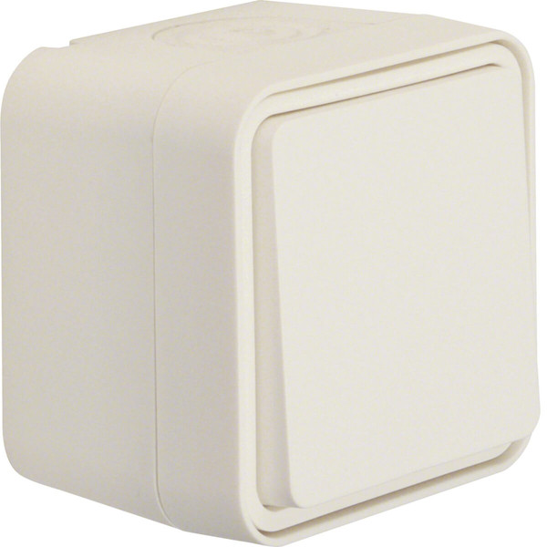 Berker 30763502 Wechselschalter AP W.1 polarweiß LT