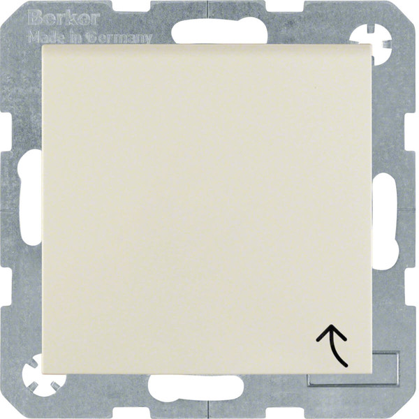 Berker 41248982 Steckdose Schuko mit Klappdeckel und Schraubliftklemmen S.1 IP44 weiß glänzend
