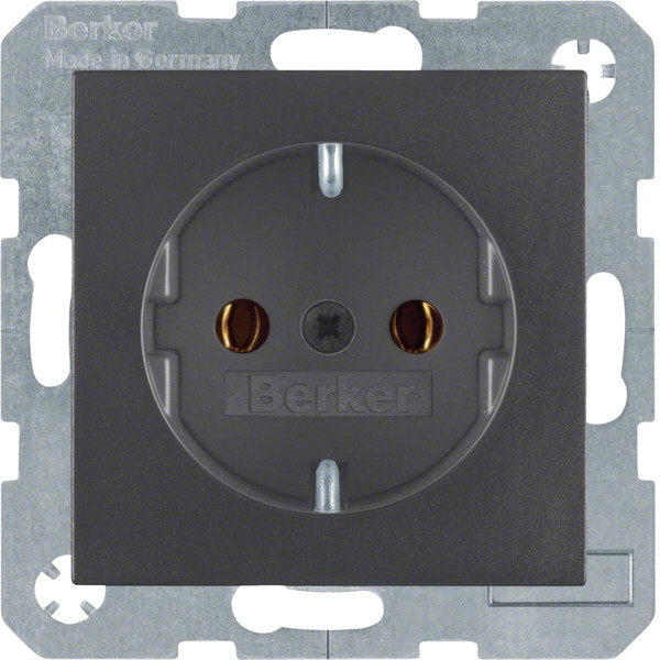 Berker 41431606 Steckdose Schuko S.1/B.3/B.7 anthrazit. matt