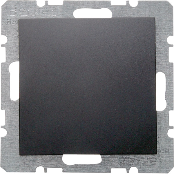 Berker 6710091606 Blindverschluss mit Zentralstück B.3/B.7 anthrazit. matt