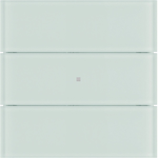 Berker 75163590 Tastsensor 3fach Komfort B.IQ Glas. polarweiß