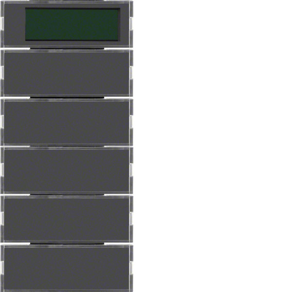 Berker 75665785 Tastsensor 5fach mit RTR. Display B.3/B.7