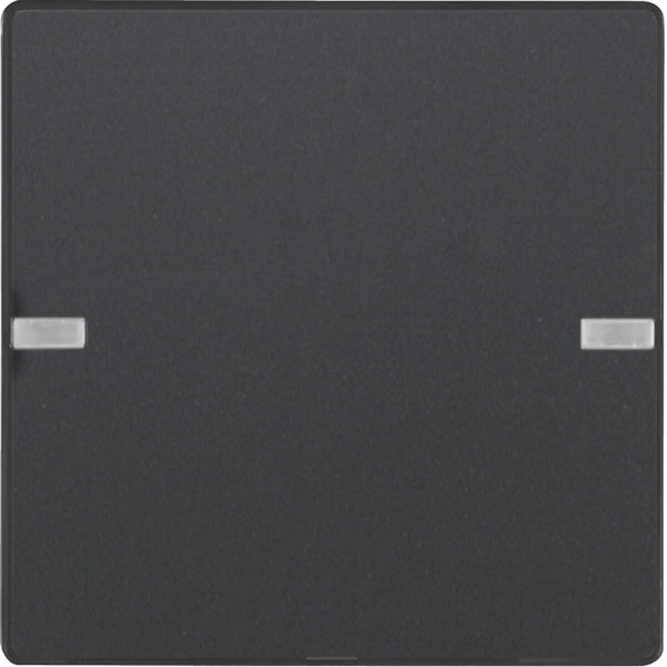 Berker 80141326 Tastsensor 1fach Komfort mit Beschriftungsfeld KNX Q.x anthrazit samt